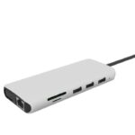 eSTUFF USB-C hub razdelilnik, 12-v-1
