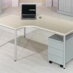 Hartnagel Pisalna miza L, javor 180 cm, leva
