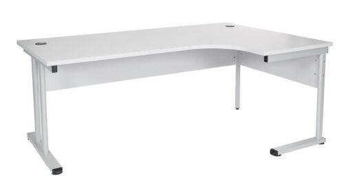 Hartnagel Pisalna miza L, siva 180 cm, desna