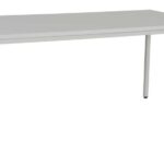 Hartnagel Miza standard 80x160 cm, siva
