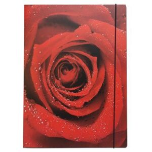 Klipko Kartonska mapa z zav. in elast., vrtnica znotraj bela