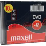 Maxell DVD-R 4,7GB 16X 10kos 5mm škatlice