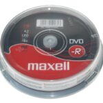 Maxell DVD-R 4,7GB 16X 10 na osi*