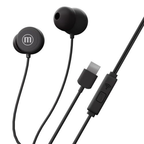 Maxell Slušalke INBAXS črne USB-C priklop