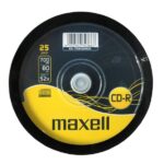 Maxell CD-R 700MB 52X 25 na osi
