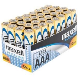 Maxell Baterija AAA (LR03), 32 kos, alkalne pakiranje v folijo