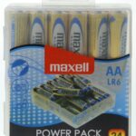 Maxell Baterija AA (LR6), 24 kos, alkalne pvc pakiranje