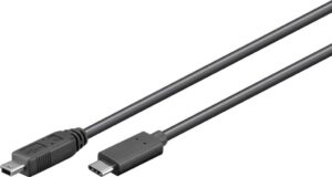 MicroConnect Adapter USB-C do USB 2.0 mini tip B 0,5 m