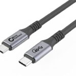 MicroConnect Premium kabel USB C-C, USB4, Gen3x2 100W, 40Gbps, 5K60Hz