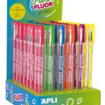 Apli Gel pisala fluorescentne barve displej, 48 kos