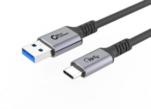 MicroConnect Premium kabel USB C-A 3.2 Gen2 60W, 10Gbps