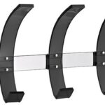 Alco Obešalnik stenski 2871 črn