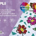 Apli Glaziran papir 32x24 10 kos različne barve