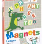 Apli Komplet magneti črke, 60 kos