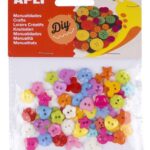 Apli Plastični gumbi 60 kos