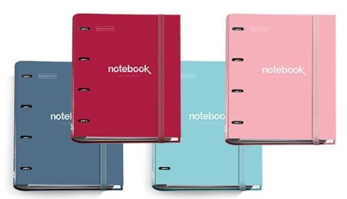 MiquelRius Kartonska rinčna mapa z blokom A4 BARVE