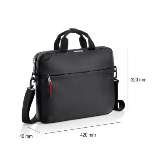 MiquelRius Torba za prenosnik črna Bag-to-Work