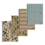 MiquelRius Zvezek A4, črtast, 120-listni, 80g, RECYCLED ECO, recik. karton, BARVE