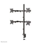 Neomounts Gibljivi nosilec za 4 monitorje 13-32'', 6 kg, FPMA-D550D4BLACK