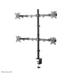 Neomounts Gibljivi nosilec za 4 monitorje 13-32'', 6 kg, FPMA-D550D4BLACK