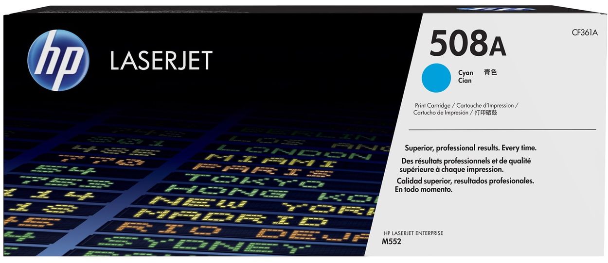 Toner HP CF361A Cyan - No.508A original