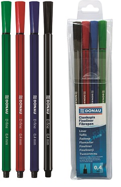 Flomaster 0,4mm fineliner Donau 4/1