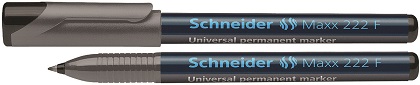Marker permanentni 0,7mm CD/DVD Schneider OHP 222F črn