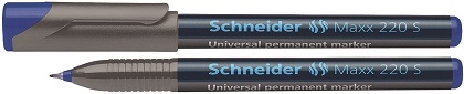 Marker permanentni 0,4mm CD/DVD Schneider OHP 220 S moder