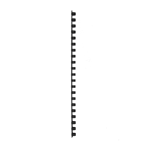 Spirala PVC za vezavo do  55 listov 10mm 100/1 okrogla črna