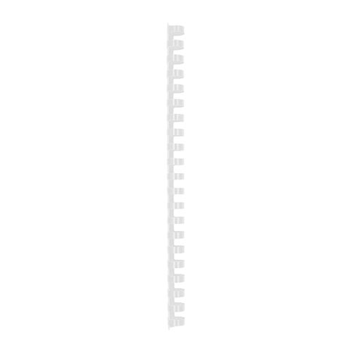 Spirala PVC za vezavo do 120 listov 16mm 100/1 okrogla bela