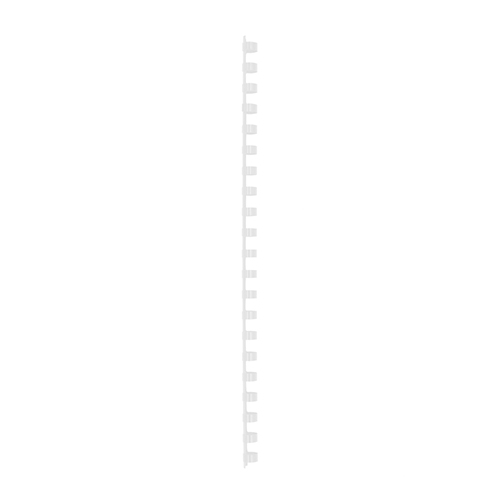 Spirala PVC za vezavo do  55 listov 10mm 100/1 okrogla bela
