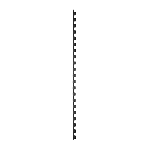 Spirala PVC za vezavo do  20 listov  6mm 100/1 okrogla črna