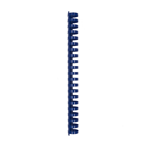 Spirala PVC za vezavo do 210 listov 25mm 50/1 okrogla modra