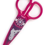 Dahle Otroške škarje 13 cm, 100% plastične Roza / konj (do odprodaje)