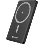 Sandberg Baterija Powerbank 5.000 magnetno brezžično polnjenje
