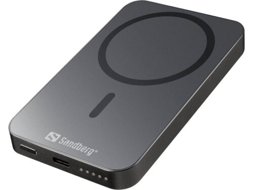 Sandberg Baterija Powerbank, MagSafe, 5.000 brezžično polnjenje, 20/15W