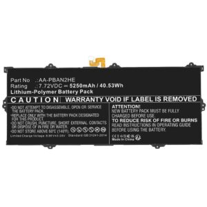 CoreParts Baterija 40.53Wh Li-Pol 7.72V 5250mAh črna