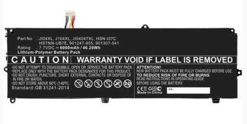 CoreParts Baterija za prenosnik HP 43.32Wh 4-celični Li-ion 7.6V 5700mAh črna