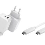 CoreParts USB-C polnilec z 1meter USB-C kablom