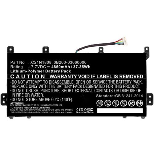 CoreParts Baterija za prenosnik Asus 37.35Wh Li-Pol 7.7V 4850mAh za Asus C423, C