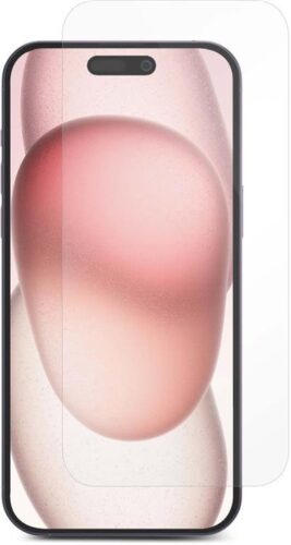 eSTUFF iPhone 16/15 Plus (10 kos) Prozorno steklo, Bulk pakiranje
