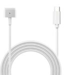 CoreParts Magsafe 2 na USB-C kabel, 1,8m, bel