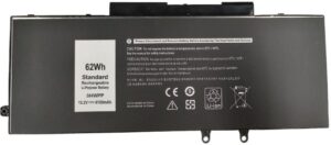 CoreParts Baterija za prenosnik Dell 62.32Wh Li-ion 15.2V 4100mAh črna